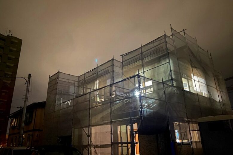 木曽ヒノキを使って。　会津若松市住宅リノベーション工事